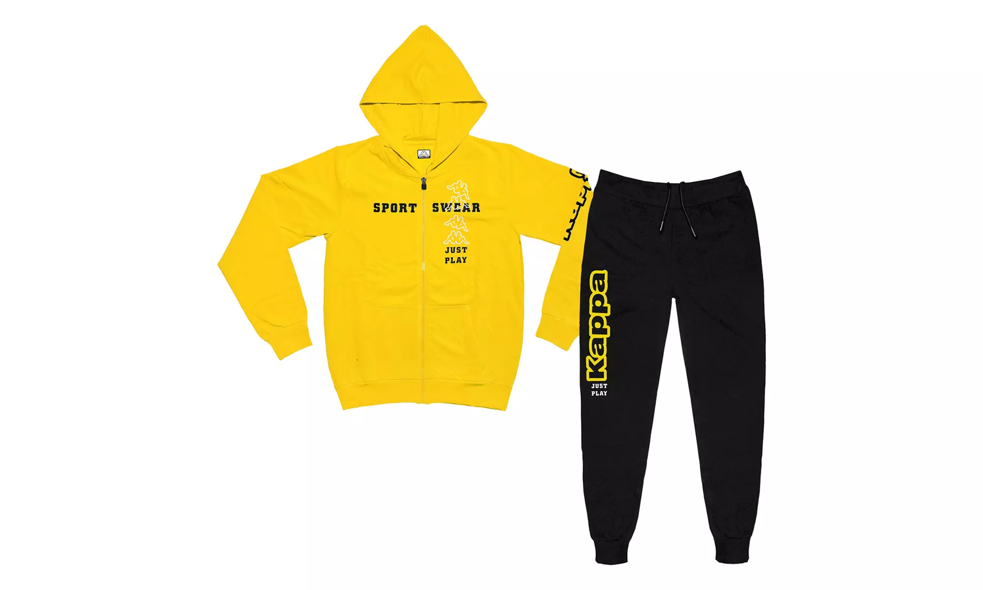 Tuta Kappa ragazzo in cotone leggero