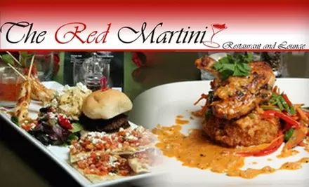 $12 for $25 Worth of Artful Upscale Fare and Drinks at The Red Martini in Ajax - Primary Image