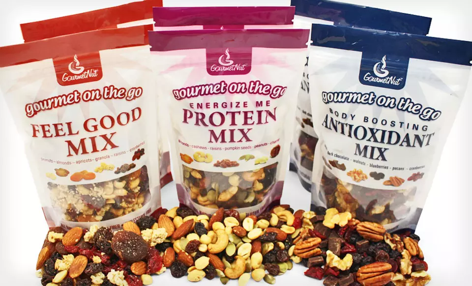$19.99 for a Gourmet Nut Health Mix 6-Pack ($37.68 List Price). Free Shipping. - Primary Image