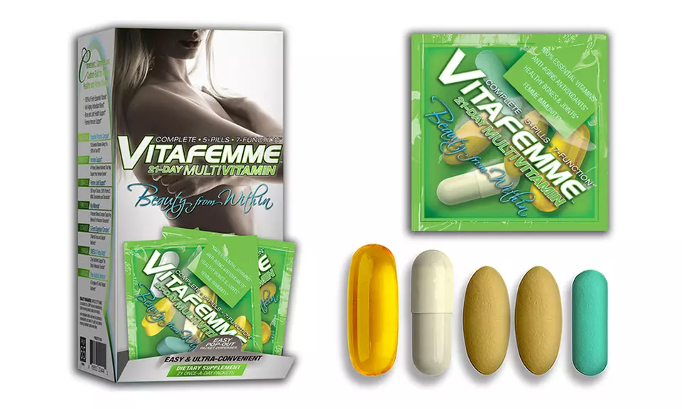 ALLMAX Vitafemme Multivitamin Supplement (21-Day Supply)  - Primary Image