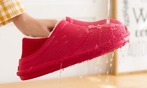 Waterproof Fleece-Lined Slippers