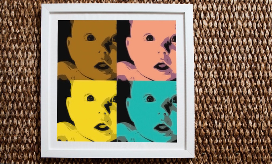 Image 5: Personalised Pop Art Canvas Print