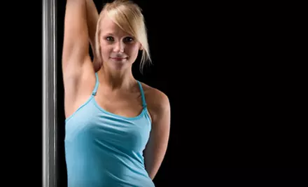 Intro to Pole Workshop, Three-Button Strip Tease Workshop, or Three Drop-In Classes at PoleKittens Fitness (Half Off)  - Primary Image