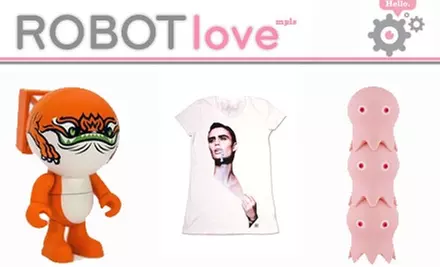 $10 for $20 Worth of Innovative Clothes, Toys, Stationery, and Gifts at Robot Love - Primary Image