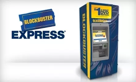 $2 for Five One-Night DVD Rentals from Any Blockbuster Express ($5 Value) - Primary Image