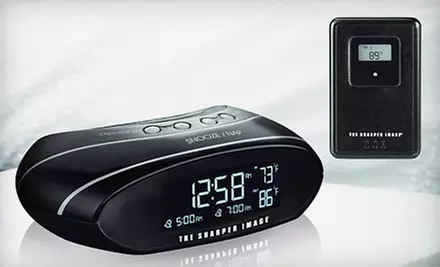 Clock Radio from Sharper Image - Primary Image