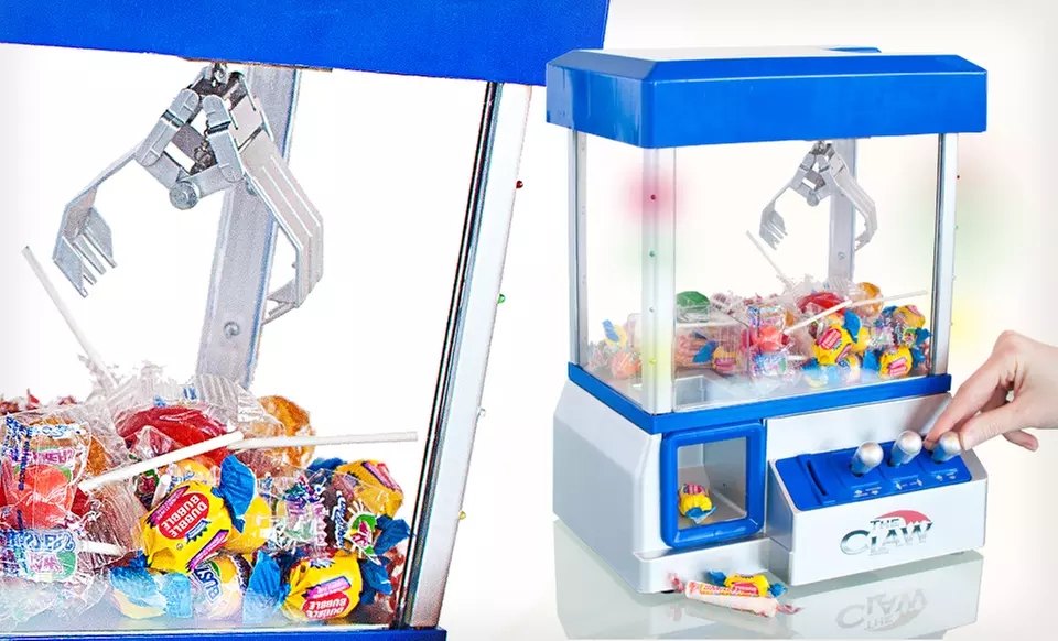 The Original or Deluxe Claw Candy and Toy Machine (Up to 42% Off). Free Shipping and Free Returns. - Primary Image