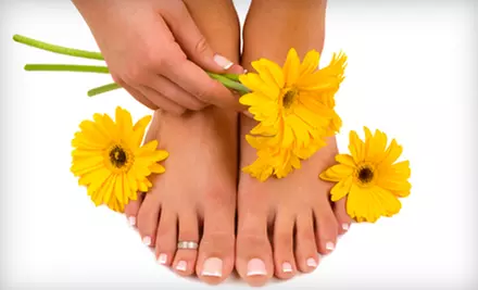 $29 for a Mani-Pedi at Lynn’s Hair Lounge and Spa ($68 Value)  - Primary Image