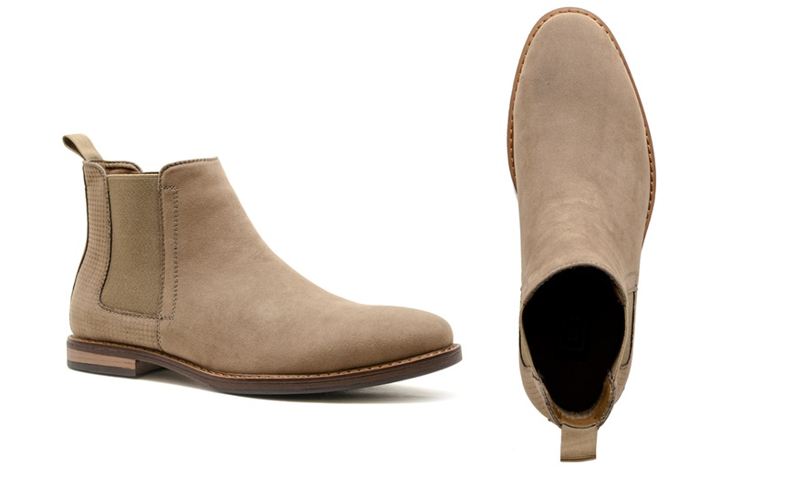 memory foam chelsea boots