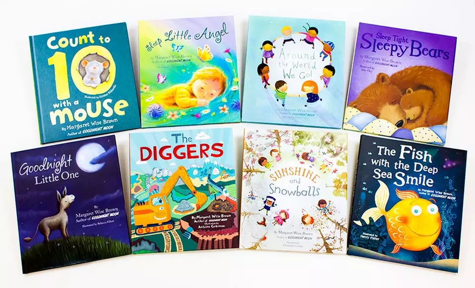 Set of 8 Margaret Wise Brown Picture Books - Primary Image