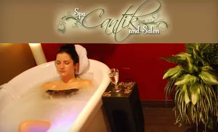 $40 for a Couple's Hydrotherapy Tub Treatment at Spa Cantik and Salon - Primary Image