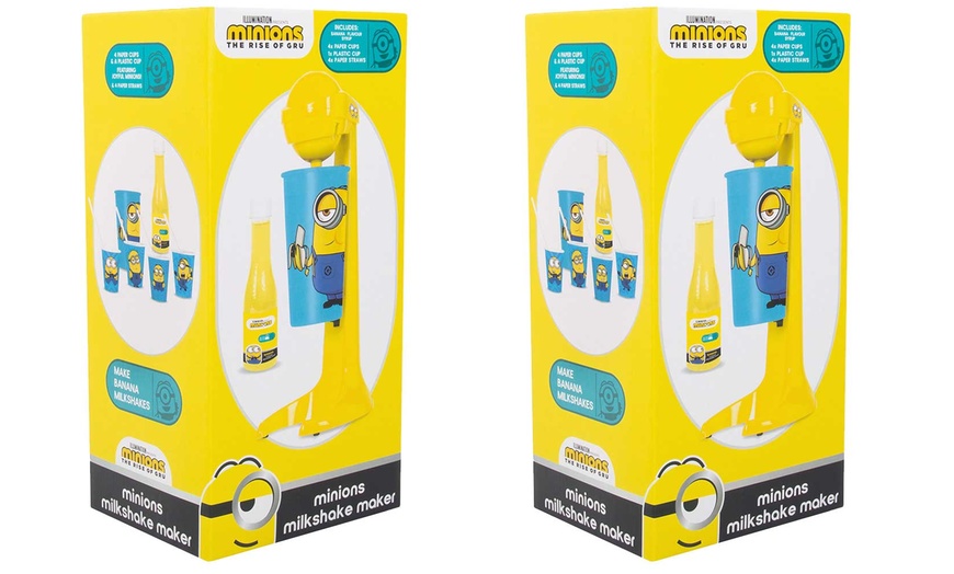 Image 2: Minions Milkshake Maker and Banana-Flavoured Syrup
