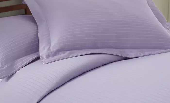 800 TC Damask Stripe 3-Piece Duvet Cover Set from $59.99–$69.99. Free Returns. - Second Medium