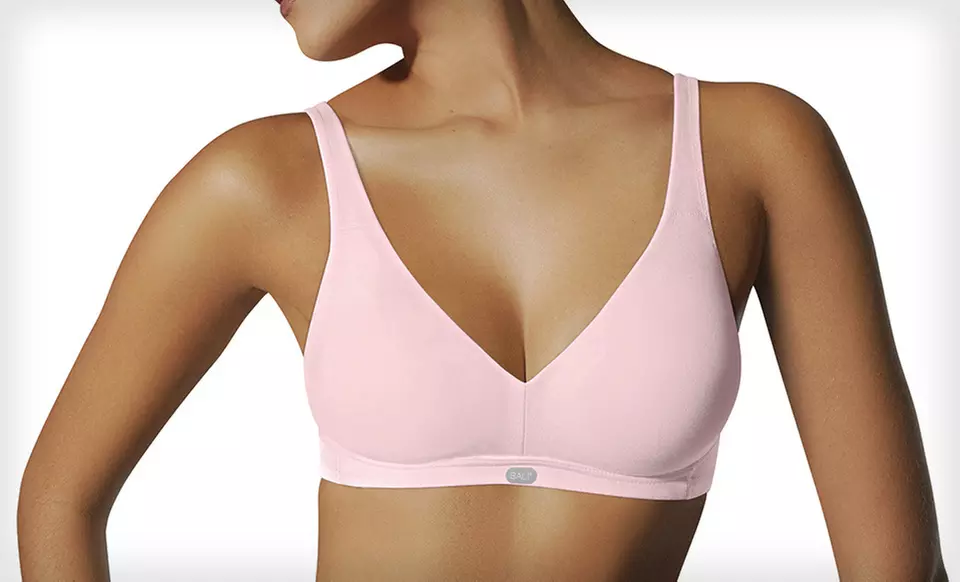 $28 for Two Bali Downtime Wire-Free Bras ($72 List Price). Multiple Sizes and Colors Available. Free Shipping. - Primary Image