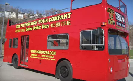 $12 for One All-Day Double-Decker Bus Tour from The Pittsburgh Tour Company (Up to $25 Value) - Primary Image