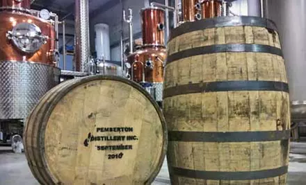 Distillery Tour and Tasting for Two, Four, or Eight People at Pemberton Distillery - Primary Image