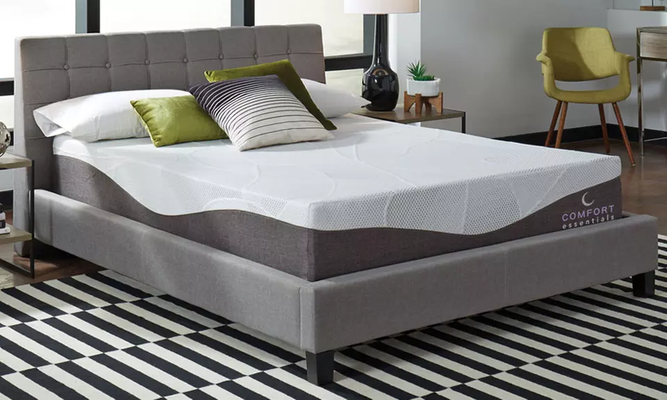 Comfort Essentials Plus 14" Gel Memory Foam Mattress - Primary Image