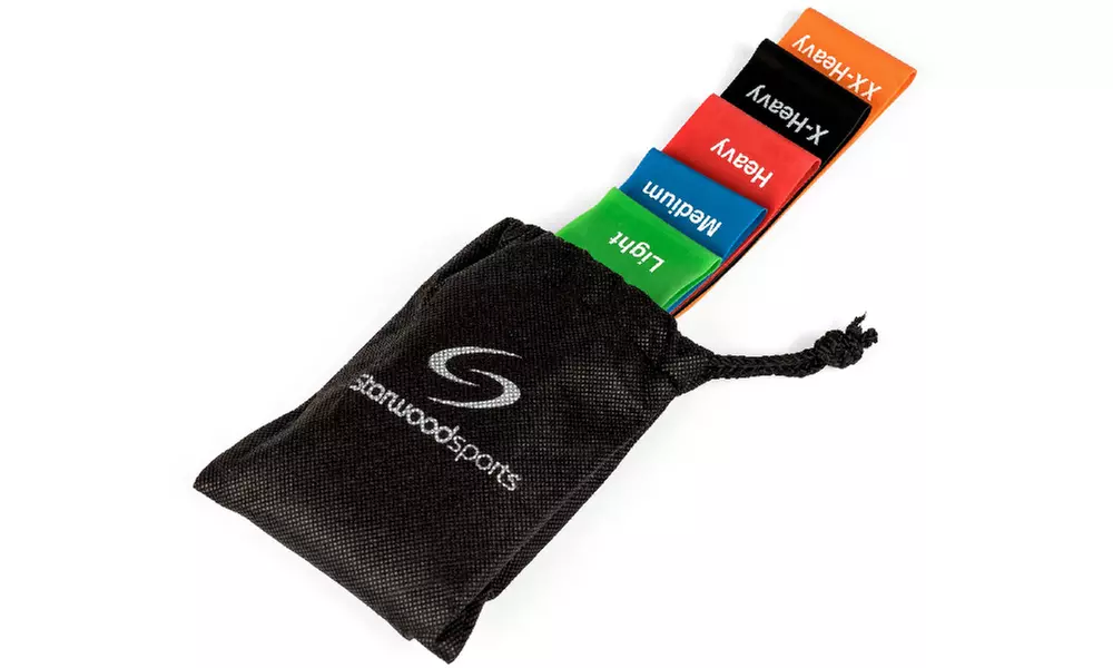 Lot de 5 élastiques de résistance de sport