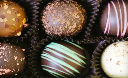 Handmade Treats or 15-Piece Truffle Box at Chocolate Corner - Primary Image