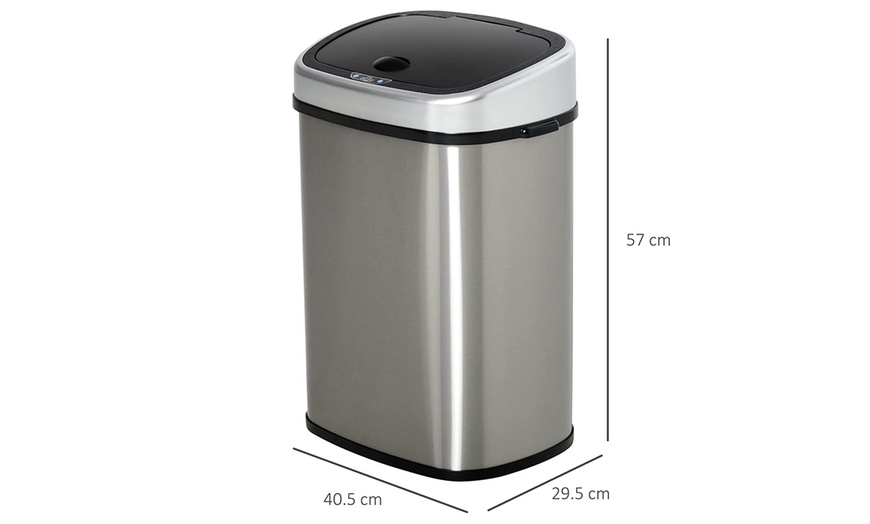 Image 15: HomCom Sensor Bin Range