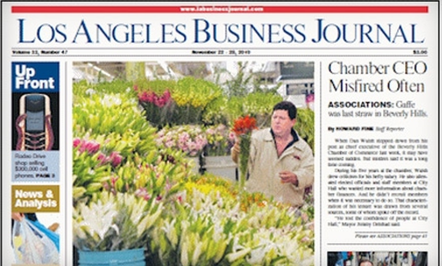 Los Angeles Business Journal In - Los Angeles | Groupon