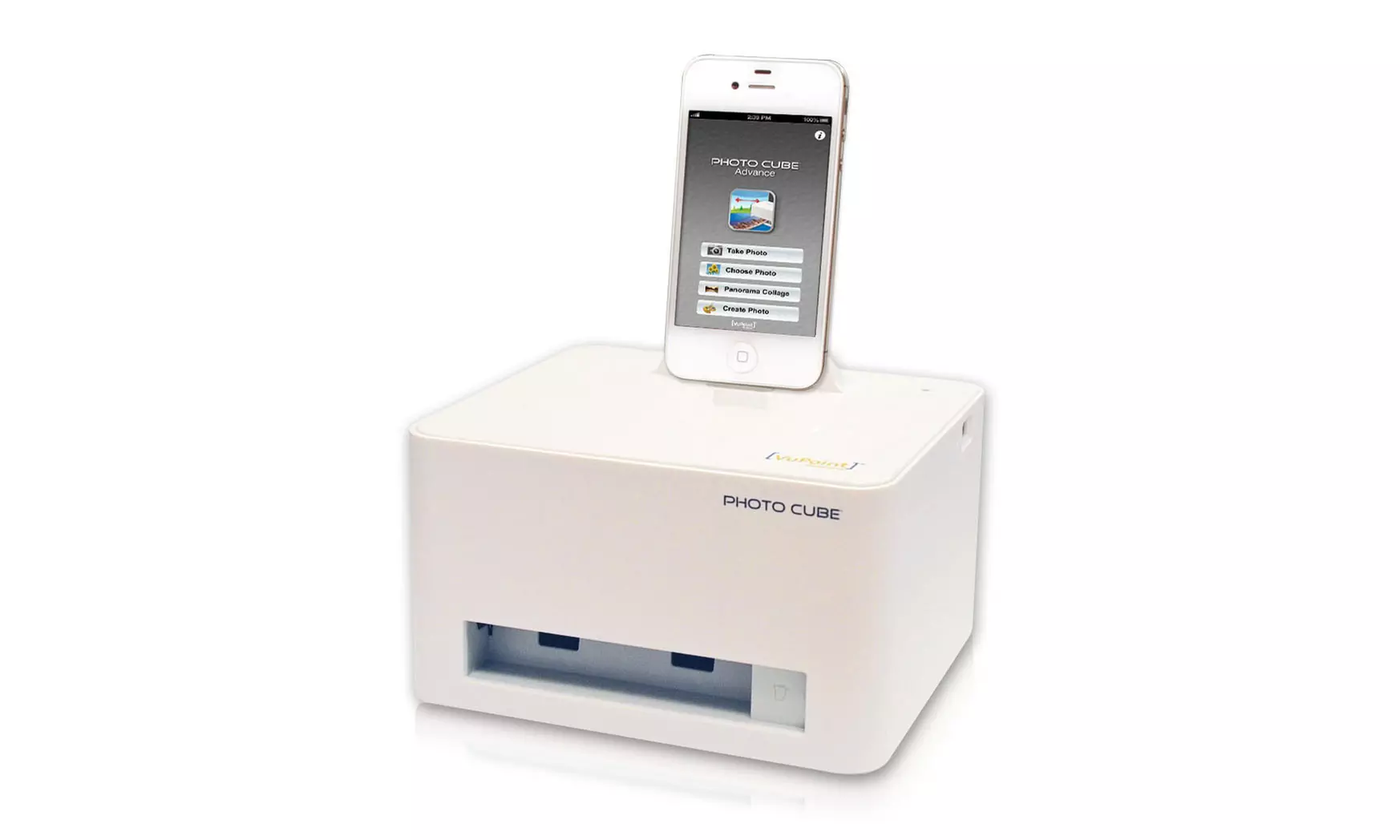 VuPoint Photo Cube Smart Printer with 30-Pin Connector (Refurbished) - Second Medium