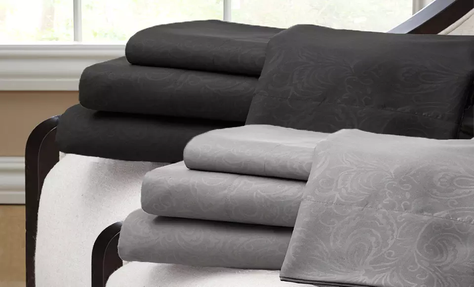 2-Pack of Cozy Home Collection Floral Sheet Sets - Second Medium