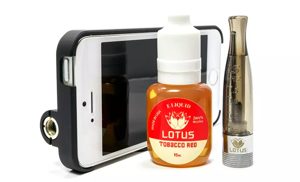 Vaporizer Case Bundle for iPhone 5 or 5s with Oil Cartridge and Oil  - Primary Image