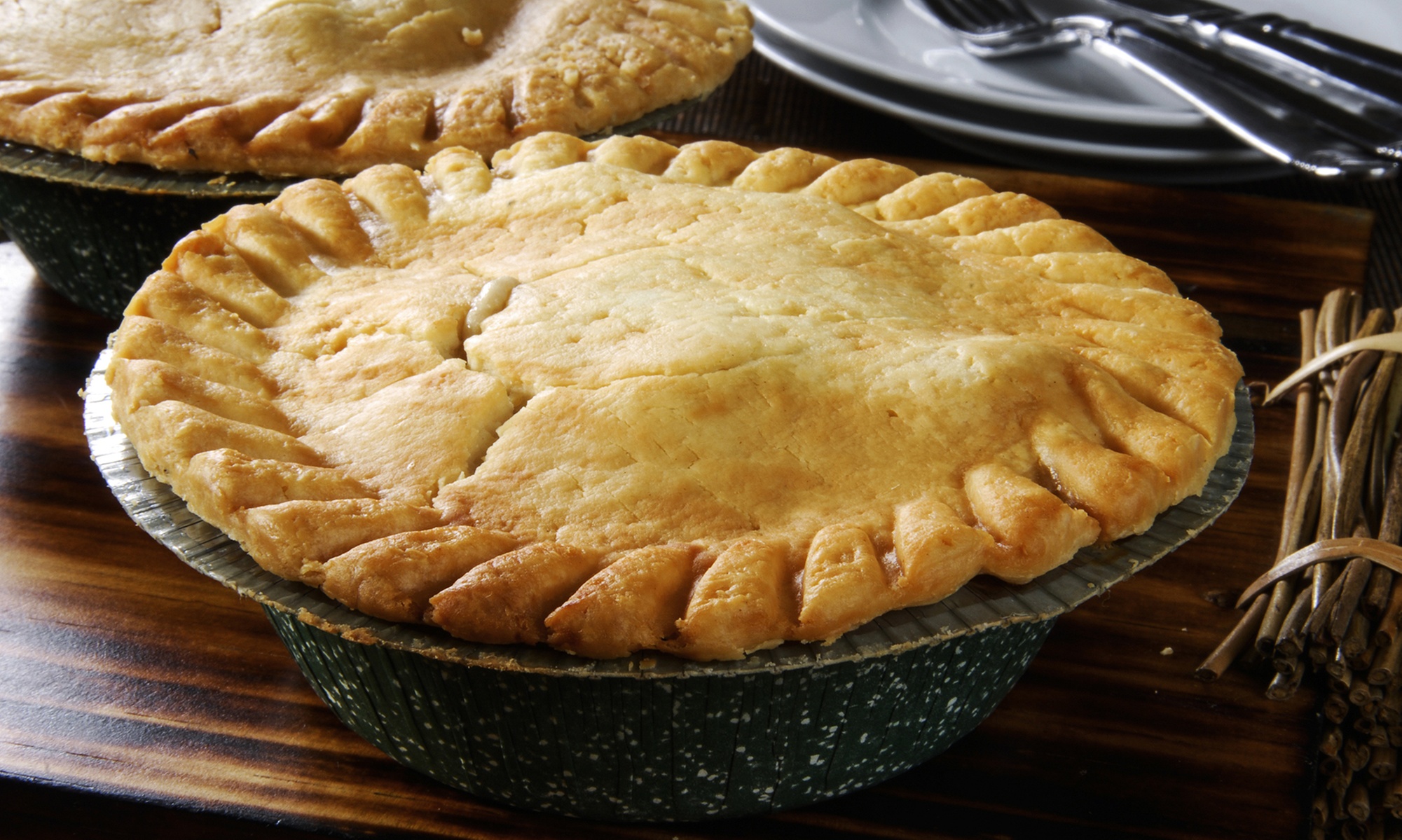 Turkey Sandwich Meals with Soup, Pie & Drinks Options or 6'' Bean Pies 