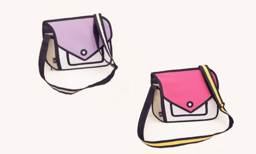 Image 9: Cartoon Shoulder Bag