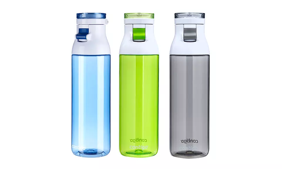 3-Pack of Contigo Jackson Flip-Top Water Bottles - Second Medium