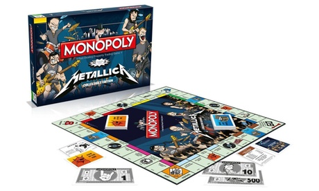 Jeu de société Monopoly édition Metallica version anglaise