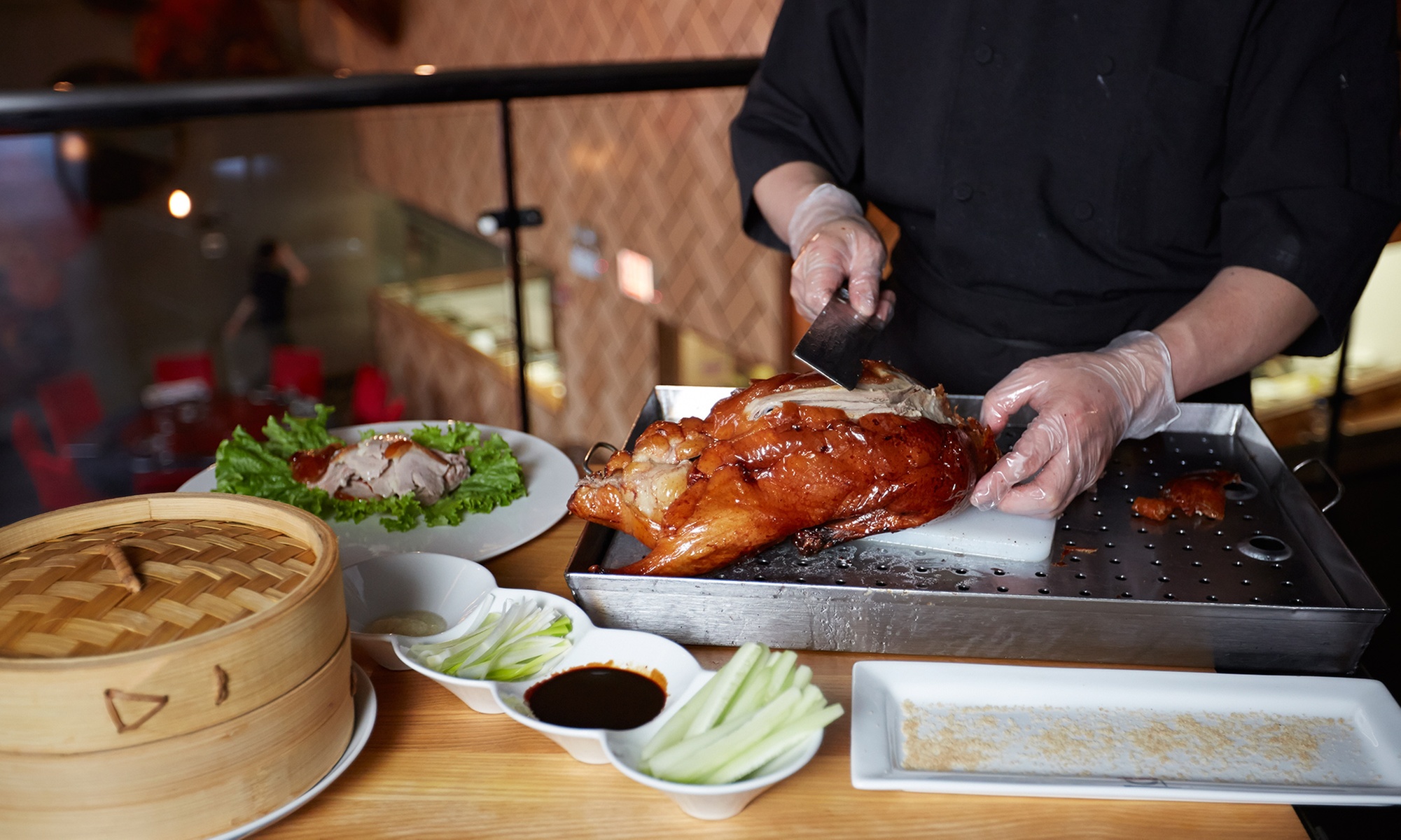 Indulge in a 7-Course Peking Duck Feast for Two at Lao Sze Chuan