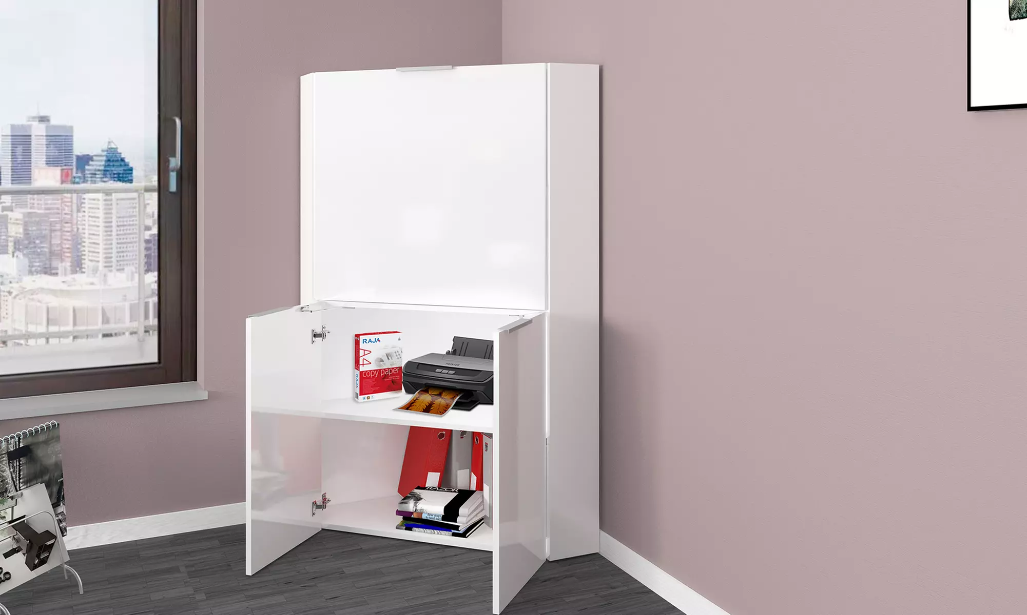 Scrivania angolare o scrivania regolare