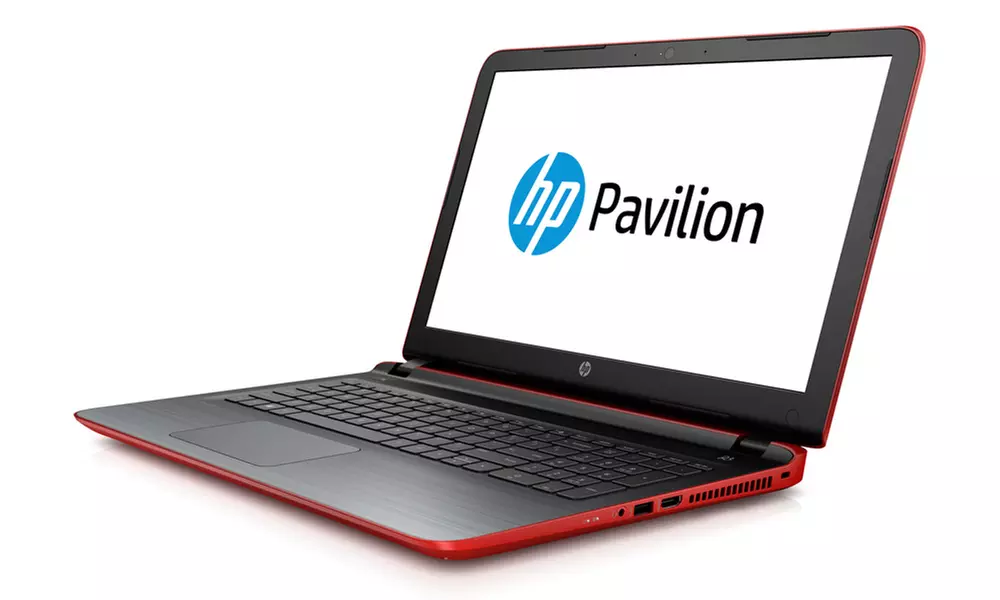 HP Pavilion 15.6" Laptop with 1.8GHz AMD Quad-Core Processor, 6GB RAM, and 1TB Hard Drive (Manufacturer Refurbished) - Second Medium