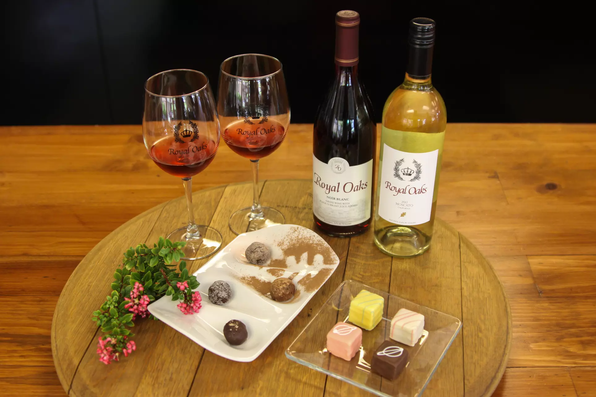 Wine and Chocolate Tasting Package for Two or Four at Royal Oak Winery (58% Off)  - Primary Image