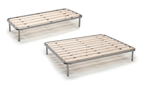 Rete ortopedica sanitaria Made in Italy con doghe piallate, disponibile in 3 misure