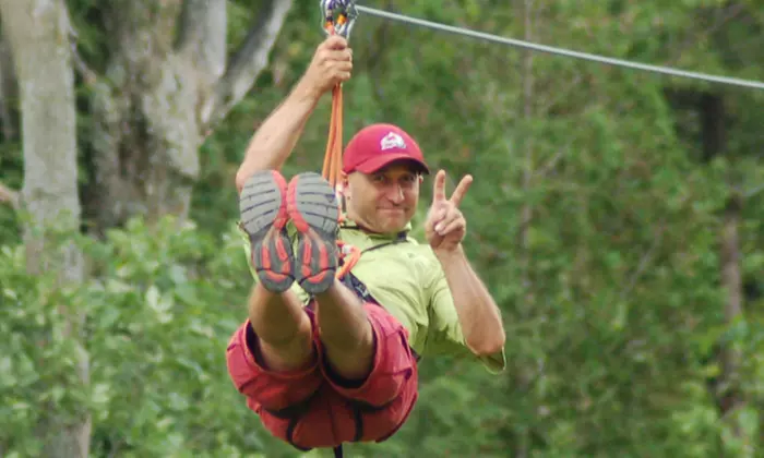 Ziplining Aerial Course for One Youth or Adult at Treetop Eco-Adventure Park (Up to 11% Off)  - Primary Image