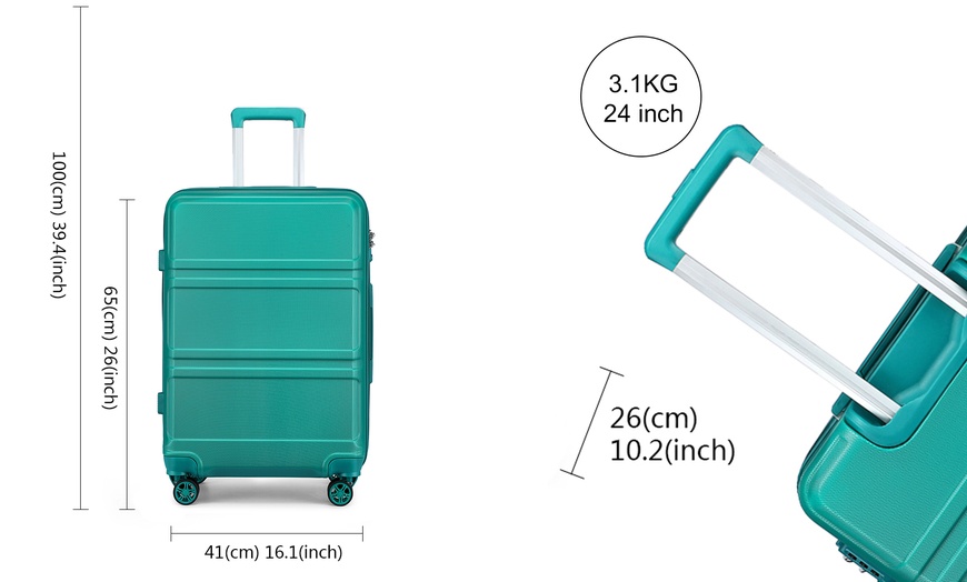 Image 15: Kono Luggage Set