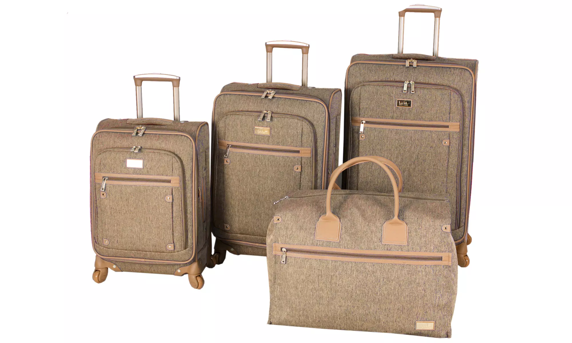 Nicole Miller Taylor 4-Piece Spinner Luggage Set - Primary Image