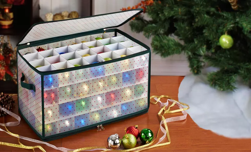 64- or 112-Ornament Storage Tote from $11.99-$18.99. Free Returns. - Primary Image