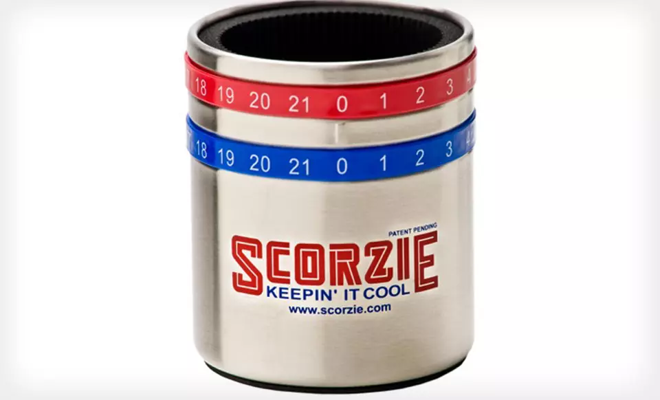 $12.99 for Scorzies Score-Keeping Drink Cozies Two-Pack ($25.98 List Price). Free Returns. - Second Medium