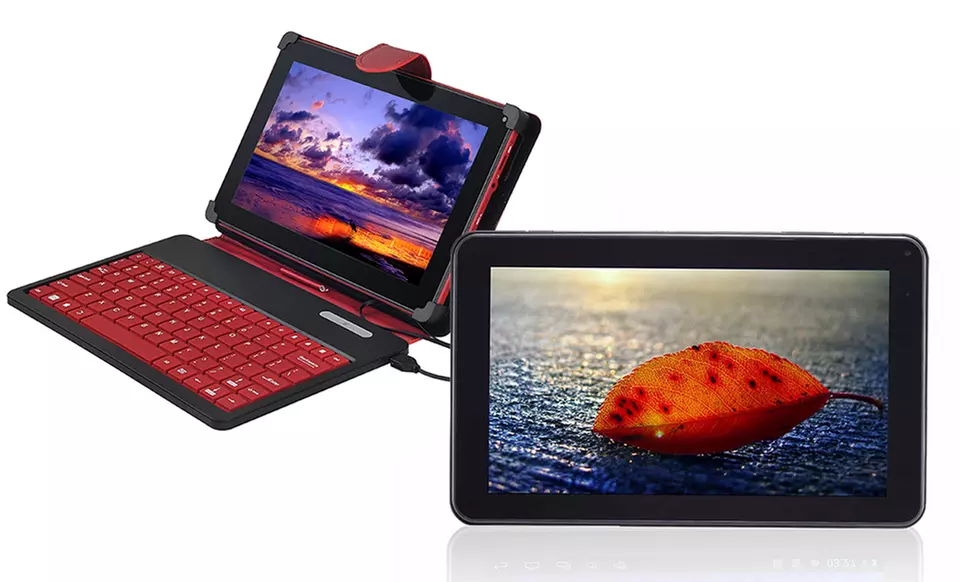 Nobis 9" Dual-Core 8GB Tablet with Google Play, 1GB System RAM, and Optional Keyboard from $74.99–$84.99  - Primary Image