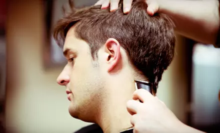 Men's Hot Face Shave, or Men's Haircut and Neck Shave with Option for Face Shave at Carson's Barber Shop (Up to 56% Off) - Primary Image