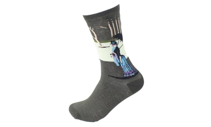 Image 10: Women's Classical Art Socks