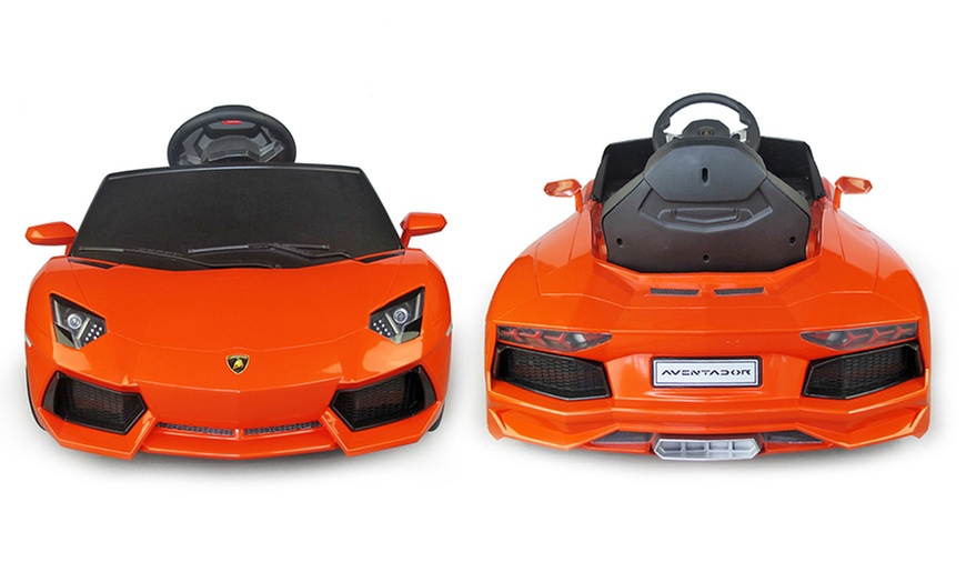 Children's Lamborghini Aventador 6V Ride on Car | Groupon