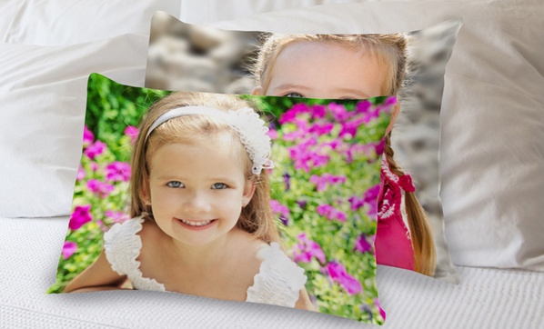 Custom Photo Pillowcase from MailPix. Free Shipping