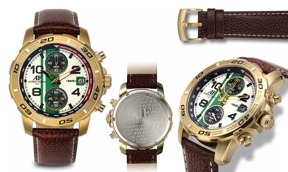 Aubert Freres Durand Men's Chronograph Watch - Second Medium