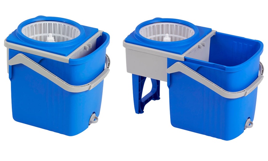 Image 6: Spin Mop with Foldable Bucket