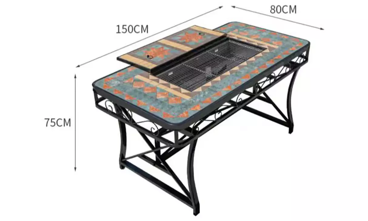 Set con tavolino e sedie da esterno BuyBuy